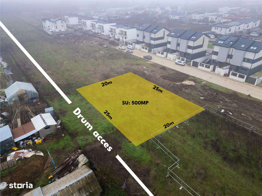 TUNARI,STR ALEXANDRU IOAN CUZA,LIDL,TEREN  500 MP,ASFALT,GAZ,CURENT,CA - Imagine principală: 3/4