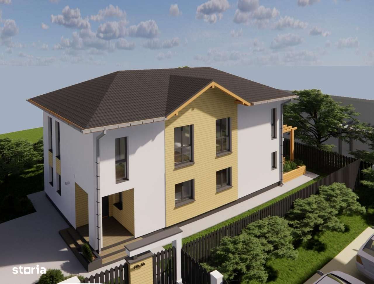 Case duplex, spre vanzare, in cart. rezidential nou - Imagine principală: 2/12