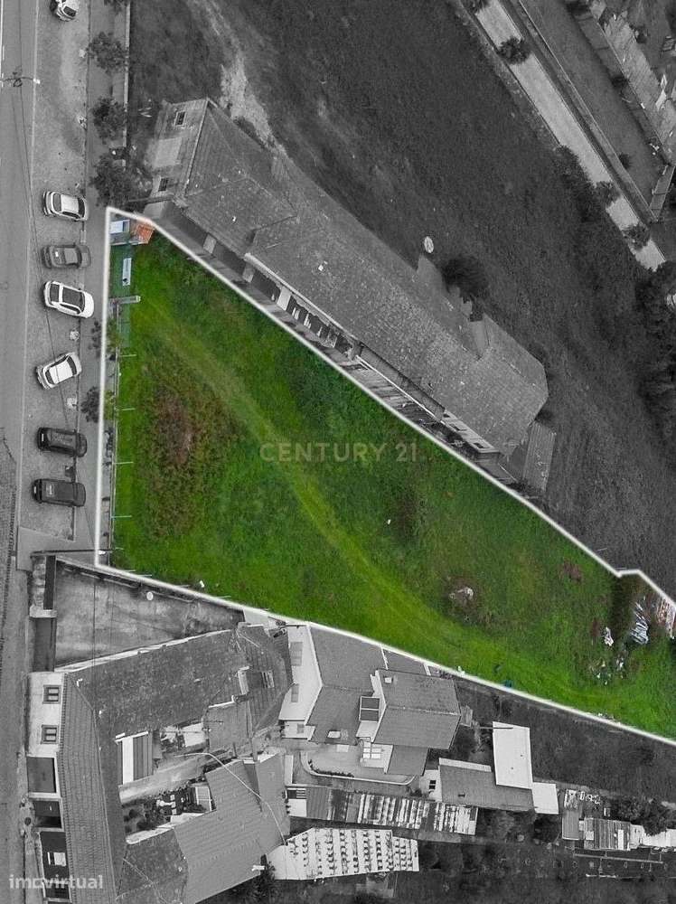 Terreno para construção - Paços de Brandão - Grande imagem: 2/9