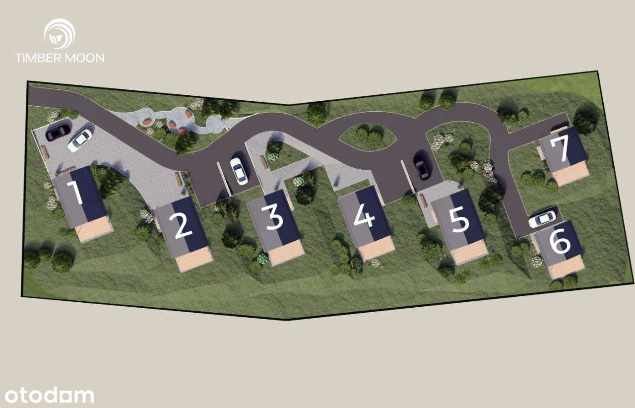 Mini–resort do realizacji – 7 działek + wykończony dom, widok na Tatry - Pełny obrazek: 2/20