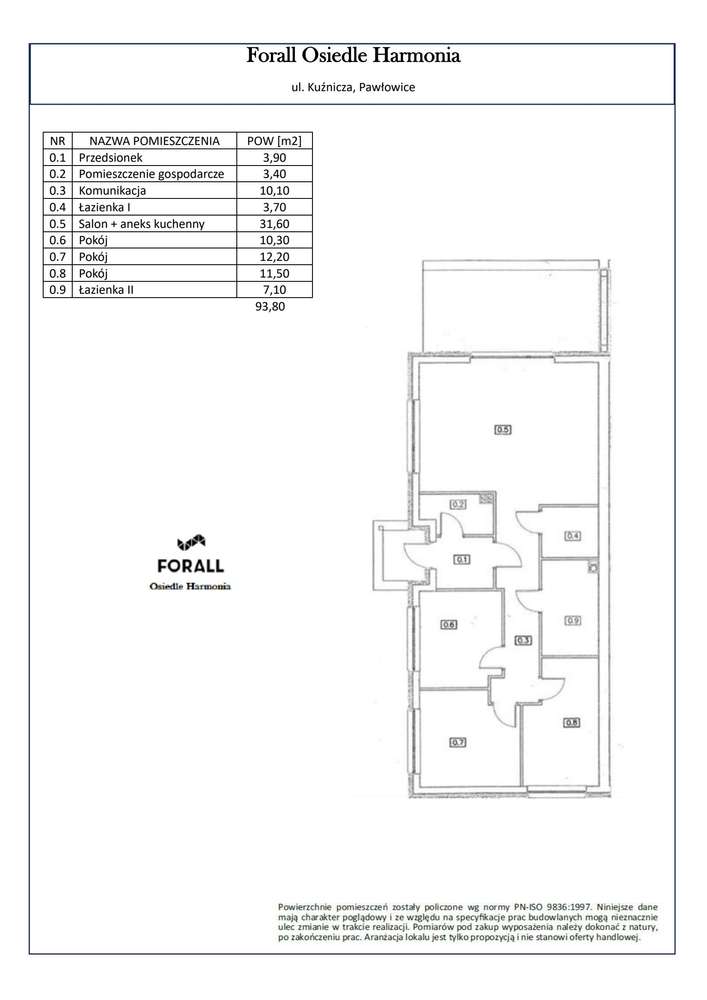 Forall Osiedle Harmonia  | 4-pok. | 4_1 - Pełny obrazek: 2/9