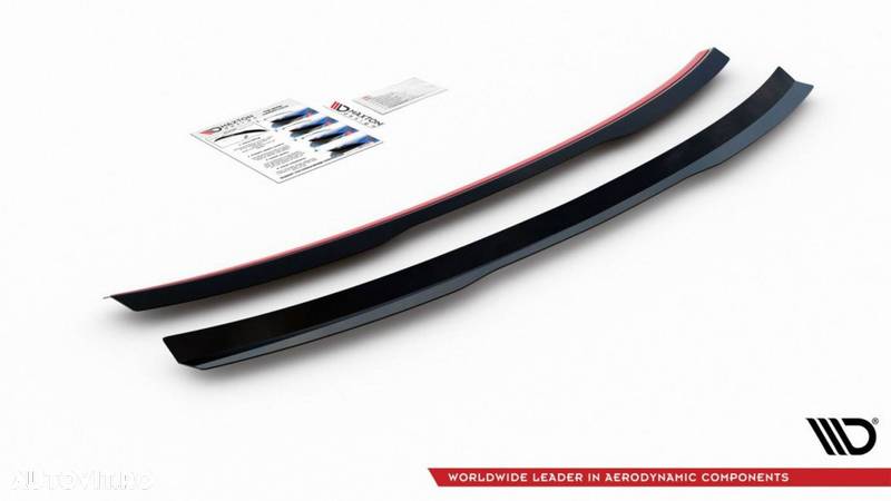 Prelungire Eleron compatibila cu Audi A4 B8 Sedan Maxton Design - 8