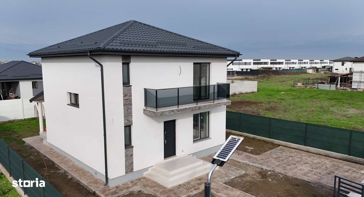 Casă modernă | de vânzare P+1 | 420 mp - 4 camere | Comuna Berceni - Imagine principală: 3/18