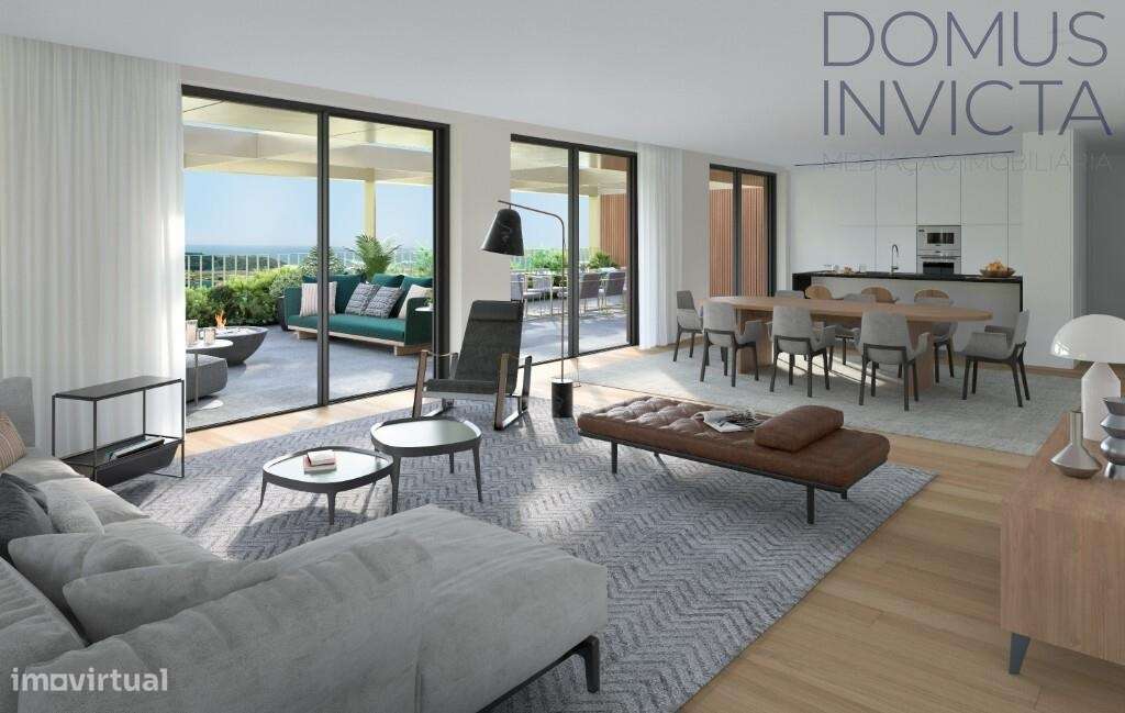 T3 na Afurada com terraço privativo-0