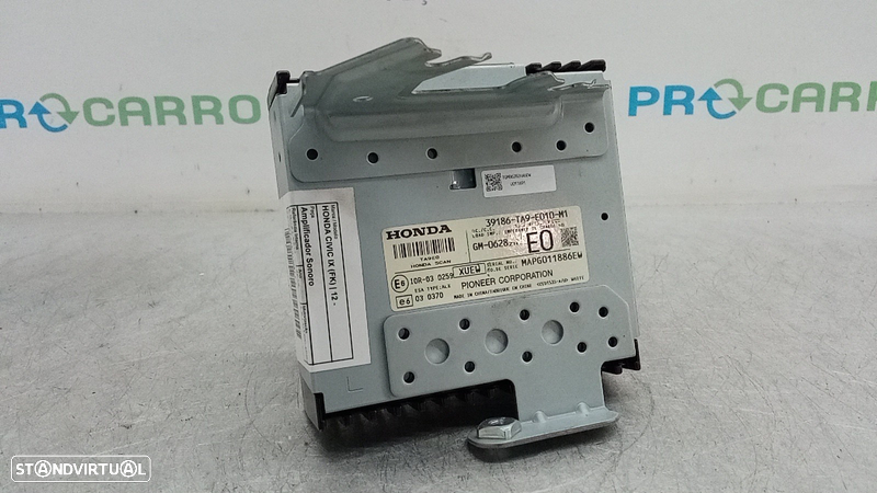 Amplificador Sonoro Honda Civic Ix (Fk) - 4