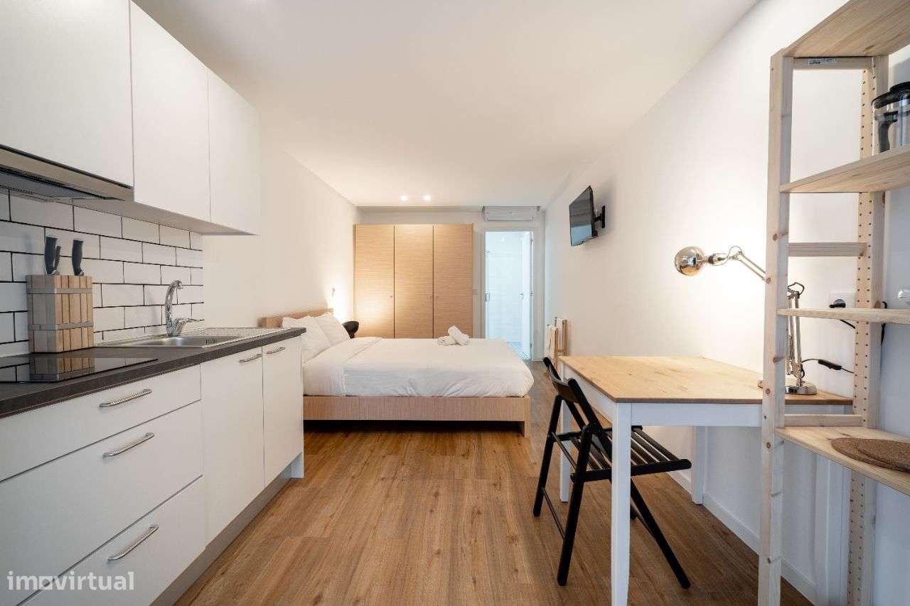 Apartamento T0 em Gualtar, com contas incluídas - entrada imediata - Grande imagem: 4/15