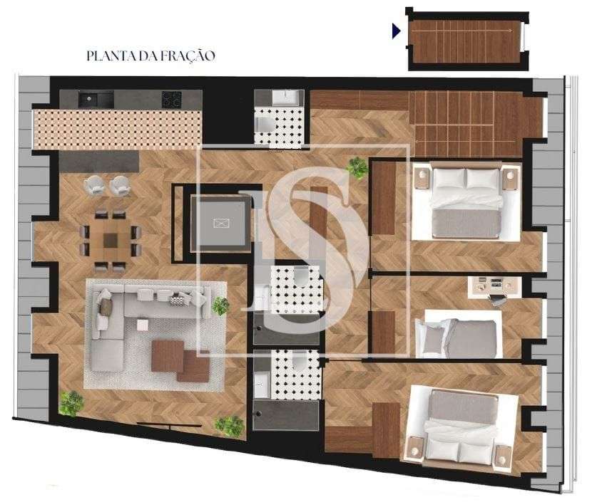 Apartamento T3 Duplex na cidade do Porto - Luxo e Conforto-7