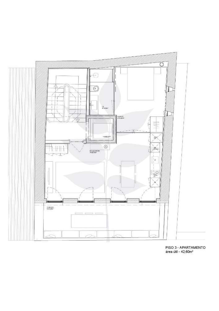 Apartamento T1 Mobilado e Equipado-22
