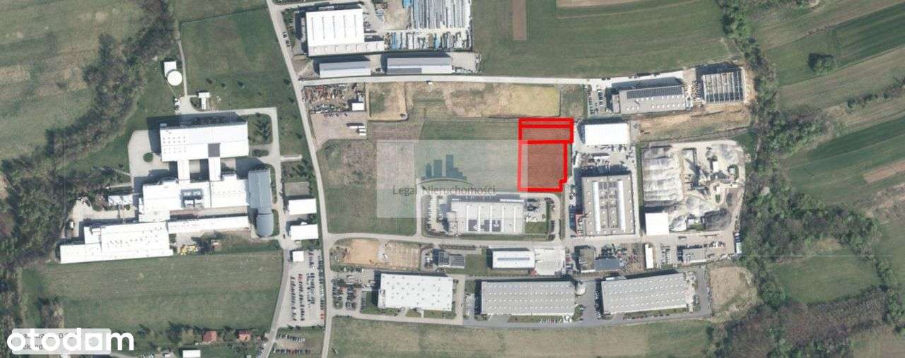 Działka przemysłowa pod budowę hali / fabryki - Pełny obrazek: 3/7