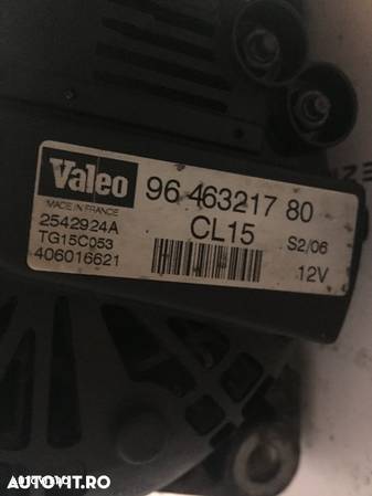 Alternator Peugeot 307 1.6HDI 2000 - 2007 COD : 96 463217 80 / 9646321780 - 2