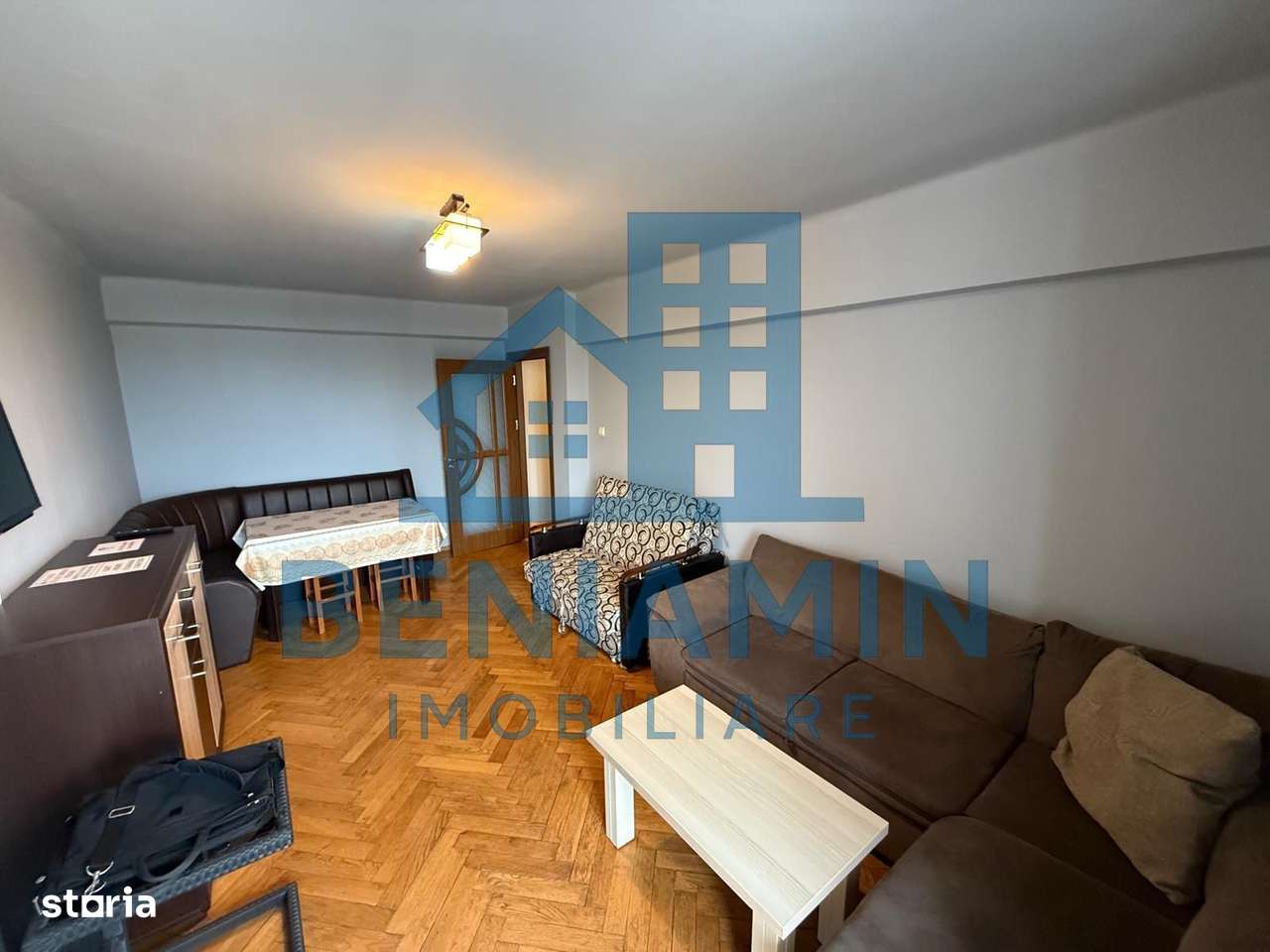 2 camere decomandat - etaj 3- mobilat - utilat - centru - Teatru - Imagine principală: 2/6