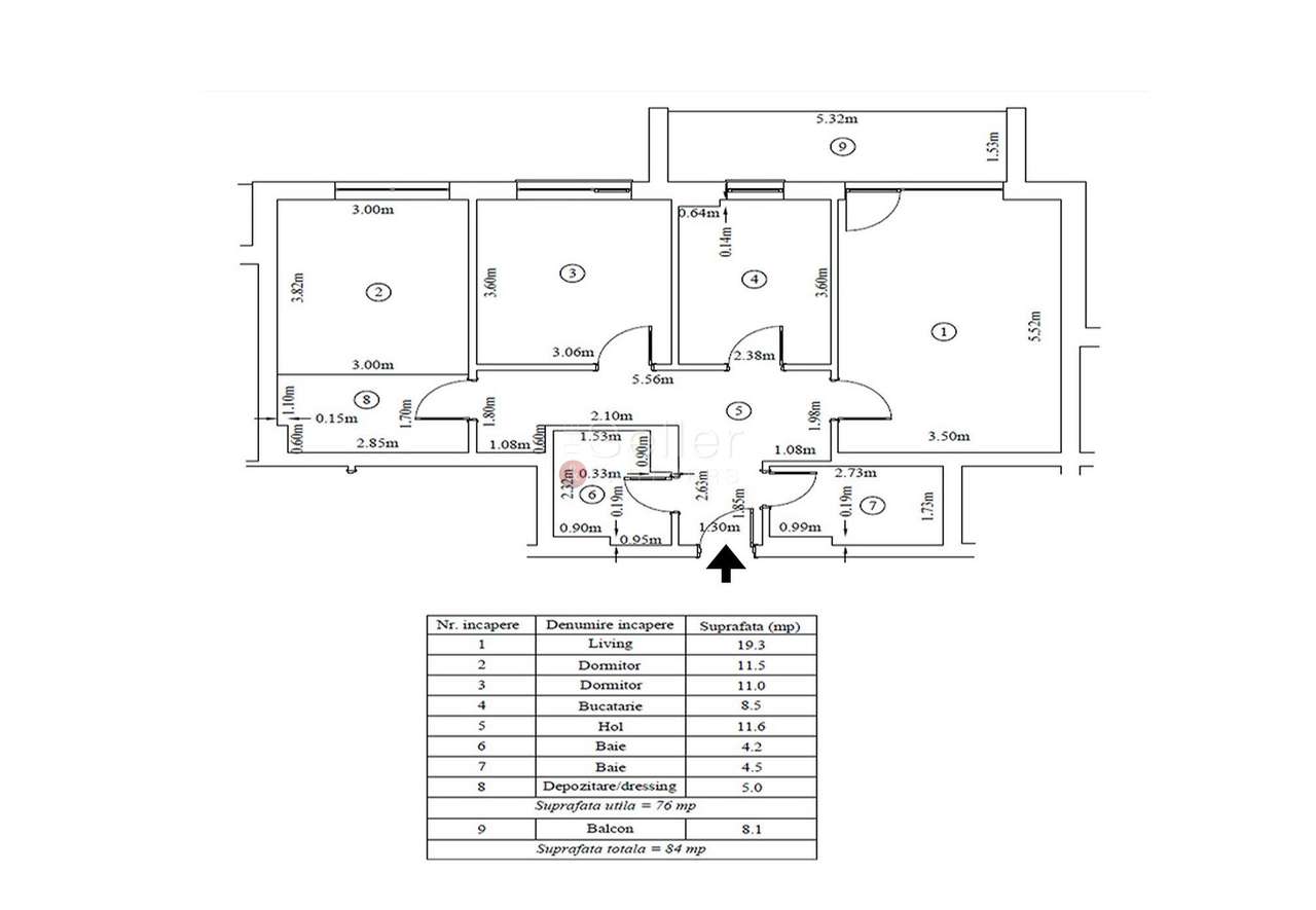 Loc De Parcare Subteran Inclus - Imagine principală: 5/16
