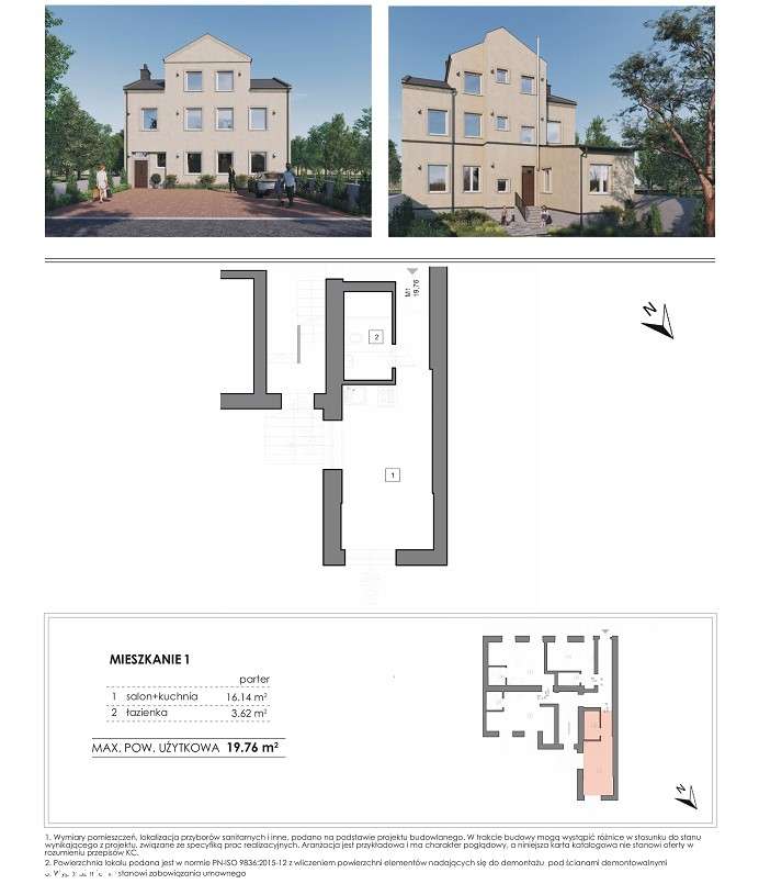 Kraków Stare Podgórze  ul.Limanowskiego/Wielicka 1pok.20m2 296tyś-2