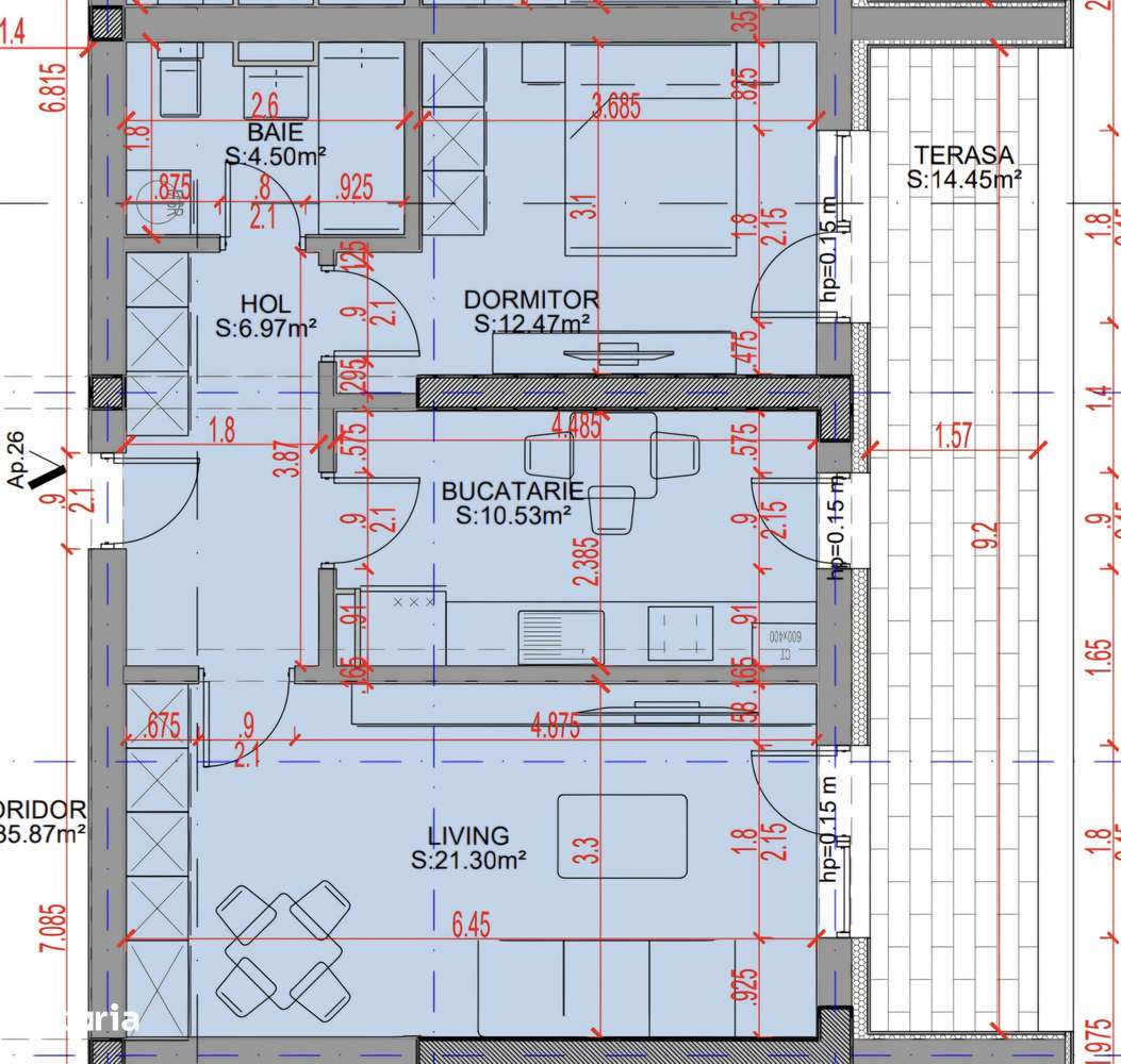 Apartament 2 camere decomandat Pallady cu PARCARE BONUS, Oportunitate