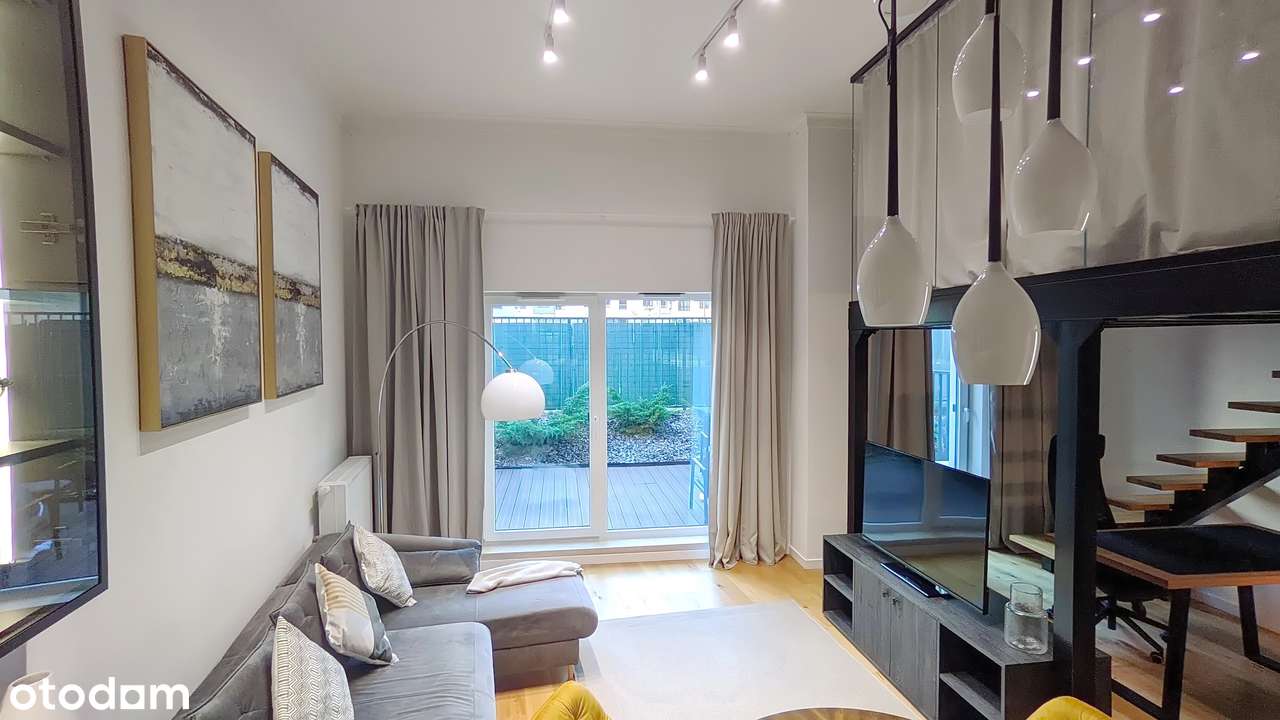 Metro Rondo Daszyńsk|Сentrum|Apart 38 m2+12m2 antresola| ogród 33 m2-0