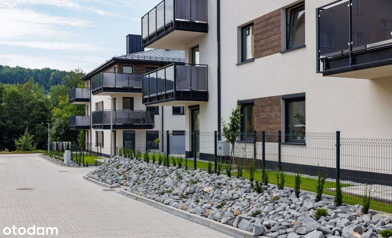 3 pokoje, I piętro, DUŻY BALKON, okna na południe - Pełny obrazek: 3/9