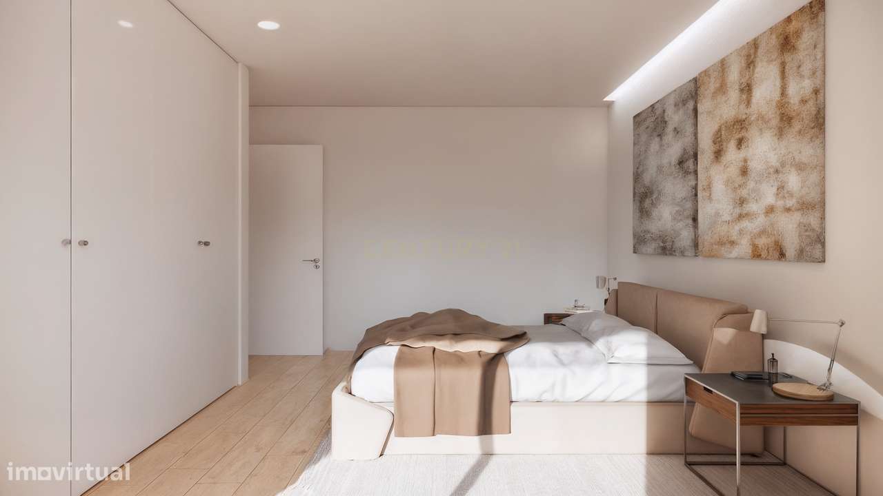 APARTAMENTO DUPLEX NOVO T4 - EM CONSTRUÇÃO COM GARAGEM BOX PARA DOIS C-7