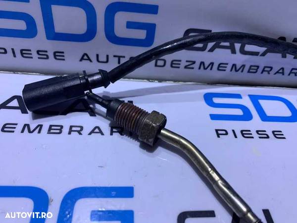 Sonda Senzor Temperatura Evacuare Gaze Audi A3 8P 2.0 TDI CFFA CFFB CFGB CLJA 2008 - 2013 Cod 03L906088BD 03L906088GP - 5