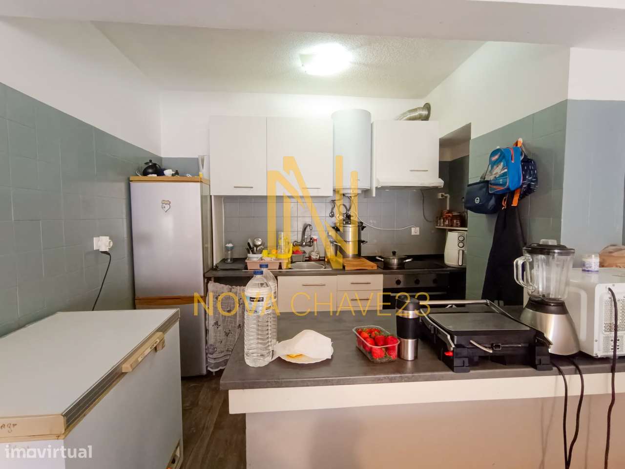 Apartamento T1 na Rinchoa | Cozinha e Sala em Open Space-0