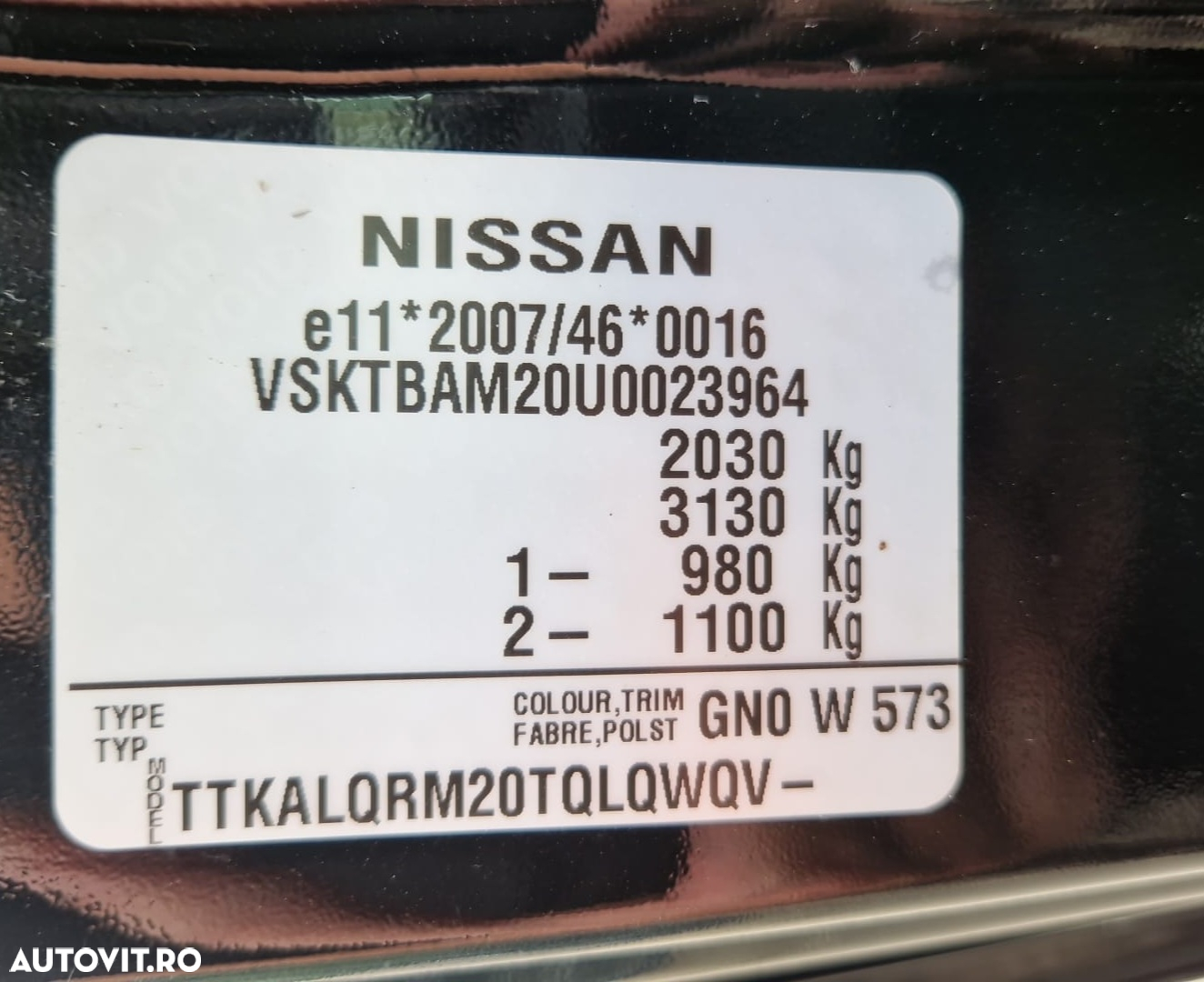 Nissan NV200 Evalia 1.5 Premium - 11