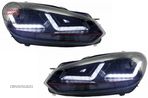 Faruri Osram LED VW Golf 6 VI (2008-2012) cu Stopuri LEDriving Semnal Dinamic- livrare gratuita - 3