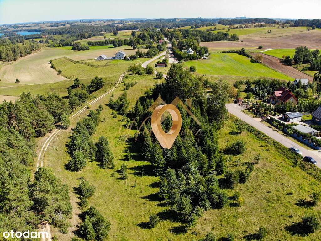 Urokliwa działka w Szurpiłach  | Możliwy podział-1