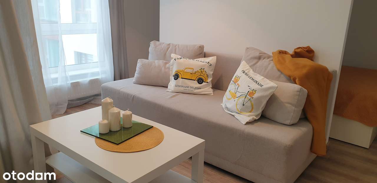 "ApartamentyMagnolia"POKÓJ z aneksem kuchennym,sypialnią .KLIMATYZACJA - Pełny obrazek: 1/17