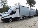 Iveco DAILY 35S18 AUTOMAT HI-MATIC PLANDEKA ZESTAW Z PRZYCZEPĄ BLYSS 18 PALET 180KM [ 414269 ] - 7