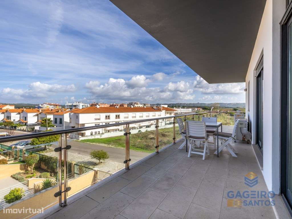 Espaçoso apartamento T3 com terraço privativo - São Martinho do Porto-29