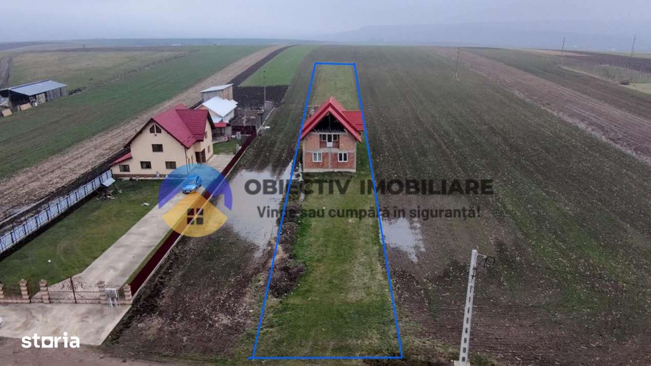Casa + teren 1800 mp – comuna Grumazesti, judet Neamt-1