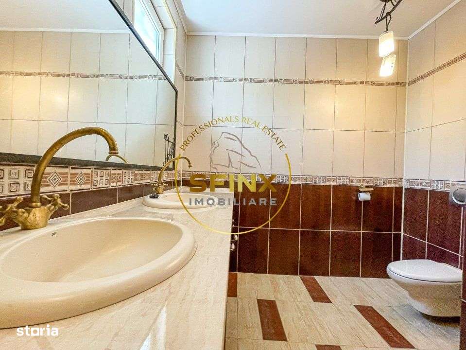 Vila cu piscina 420 mp construiti, teren 828 mp Domnesti, comision 0-5