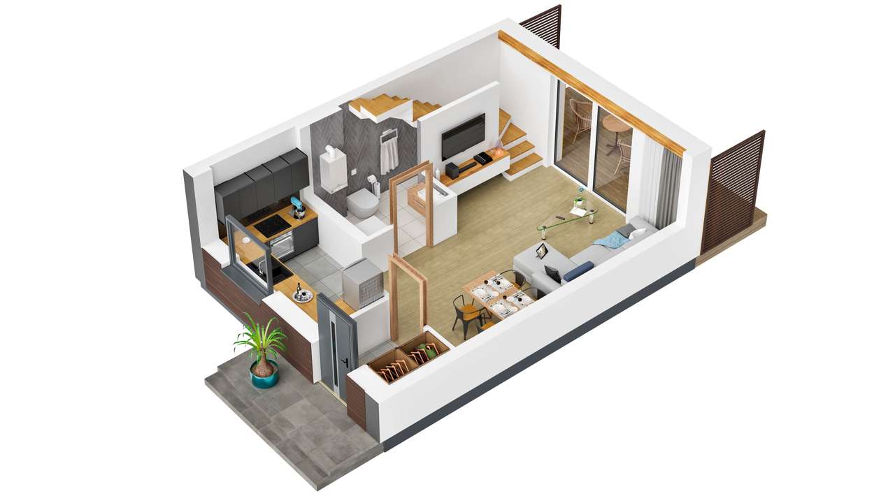 Dom w cenie mieszkania BEZ CZYNSZU - Pełny obrazek: 4/5