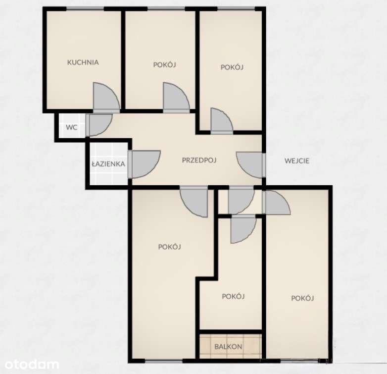 85 m2, / super lokalizacja/ 5 pokoi / balkon-9