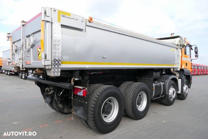 MAN TGA 35.400 / 8x4 / 2 STR. BASCULANTE / BORDMATIC / HYDROCLAP / AUTOMAT - 17