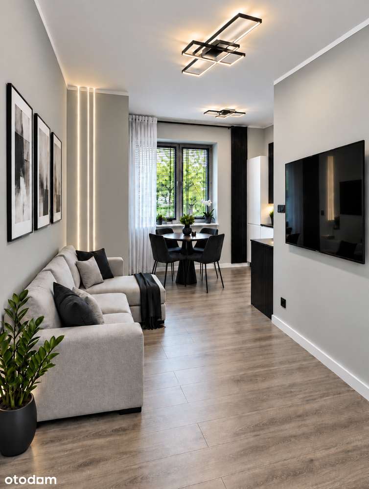 Mieszkanie 36 m² - 2 oddzielne pokoje + salon z aneksem, Uczelnie, KSM