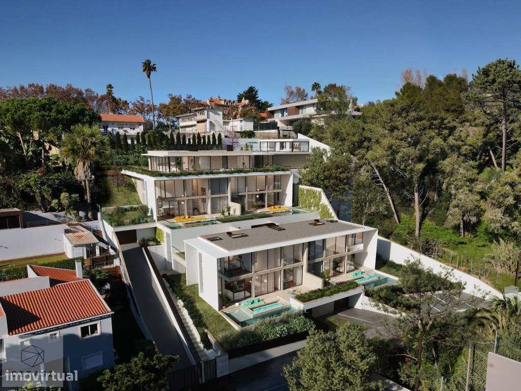 Moradia T4 com piscina e jardim-20