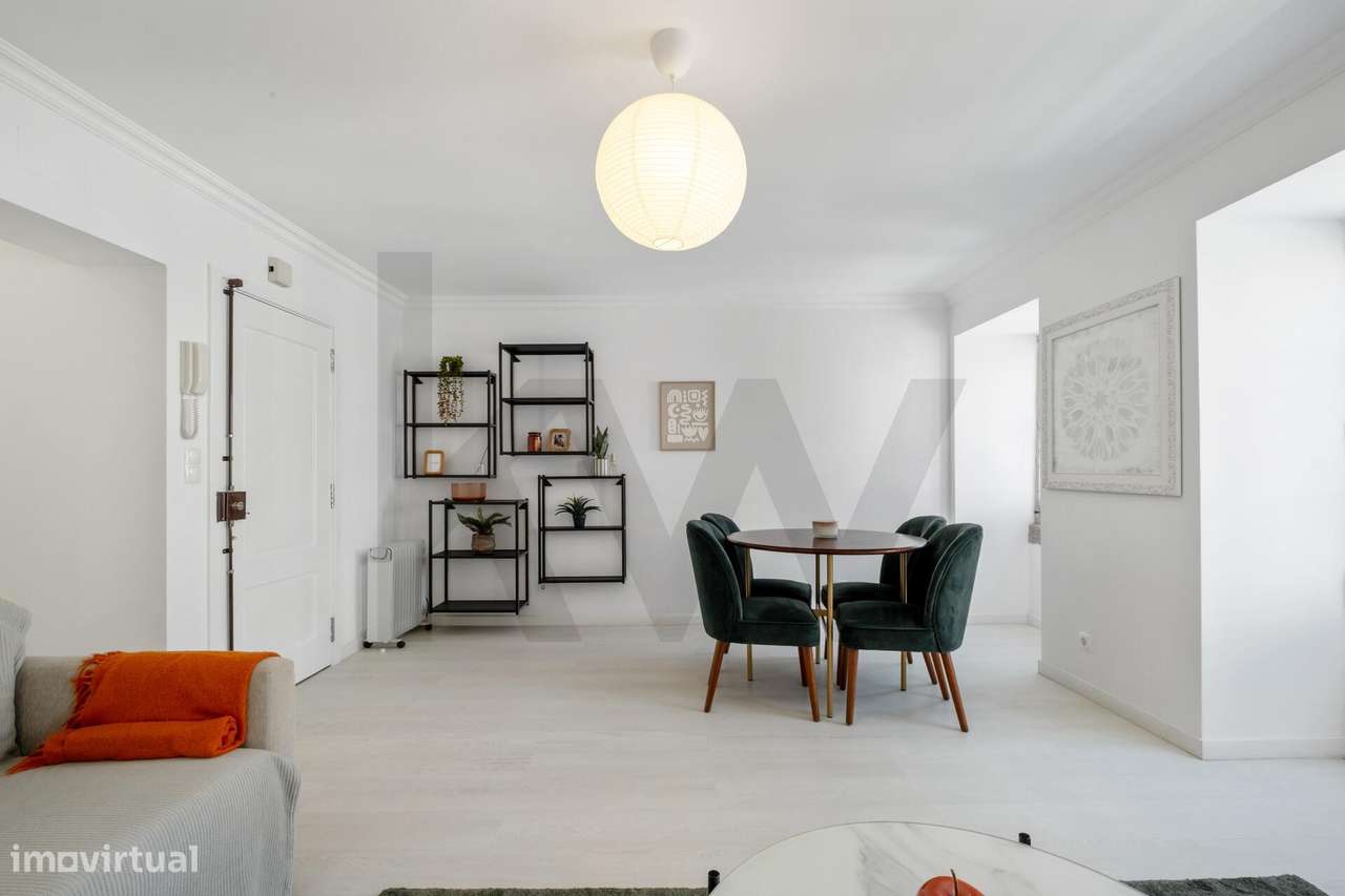 Apartamento T1+1 mobilado em frente aos pastéis de Belém - Grande imagem: 4/25