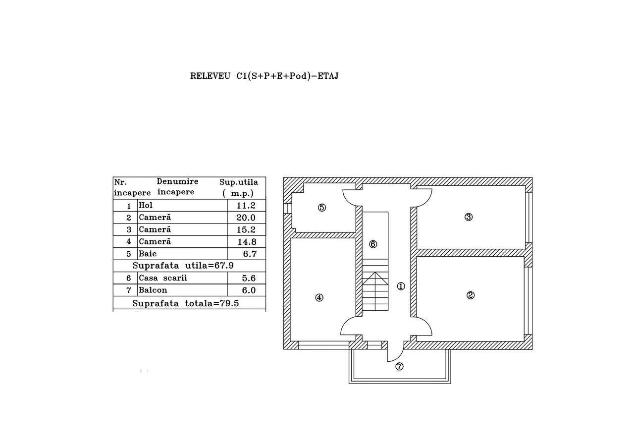 Vila Brancoveanu, Alunisului, S+P+1+M, 311 mpu, teren 200 mp - Imagine principală: 4/19