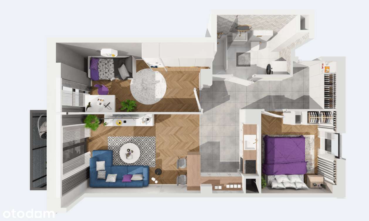 Ostatnie NOWE mieszkania 57m2 | Os. Kukułek | Apartamentowiec-4