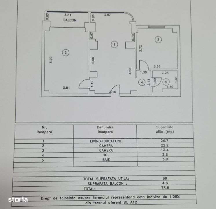 Apartament 2 camere transformat in 3 camere, Buzaului. - Imagine principală: 2/9