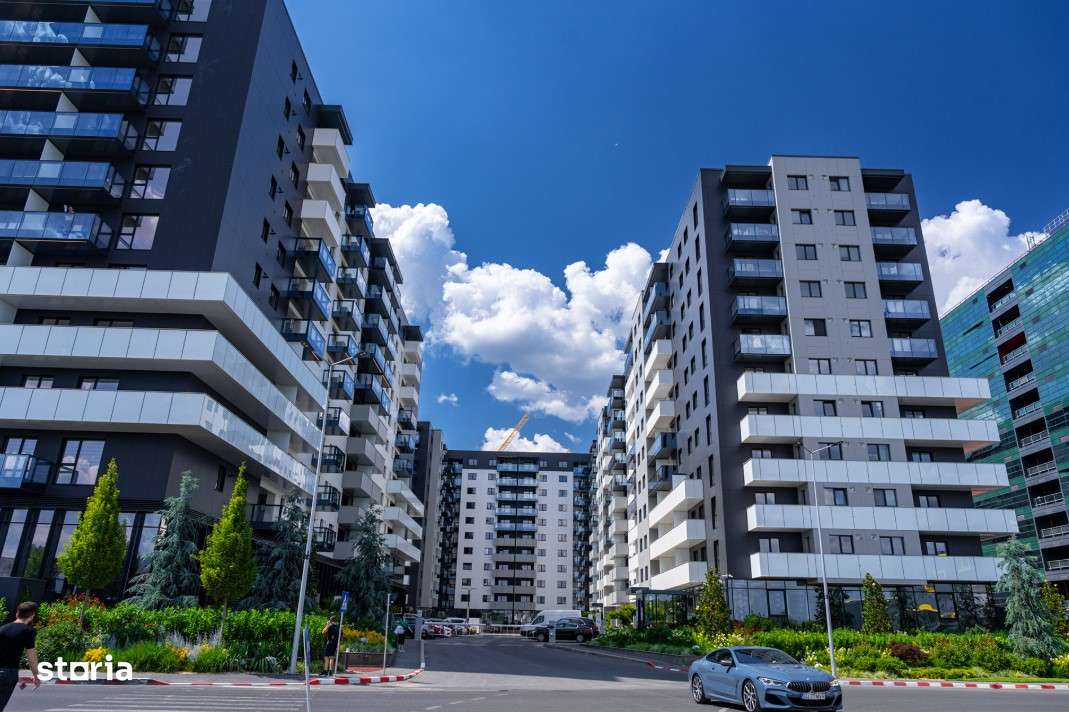 Cortina North - Porsche Pipera 2 camere complet mobilat lux-10