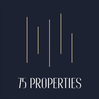 75 properties Logo