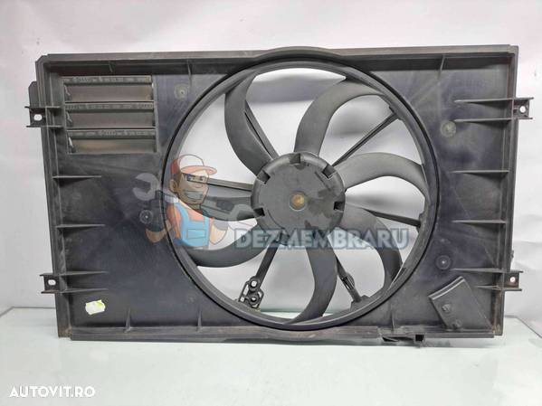 Electroventilator Seat Leon (1P1) [Fabr 2005-2011] 1K0121205AA 1.9 TDI BXE 77KW 105CP - 5