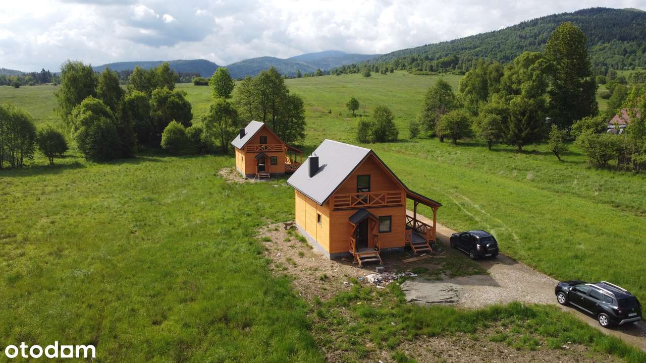 Sopotnia Mała, 2 domy drewniane całoroczne 90 m2-4