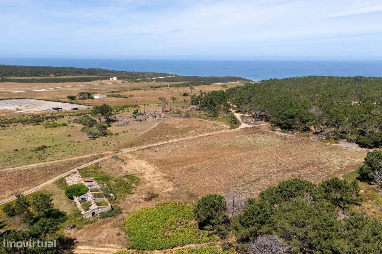 TERRENO RÚSTICO COM 2 RUINAS À BEIRA-MAR NO ROGIL, ALJEZUR - Grande imagem: 2/13