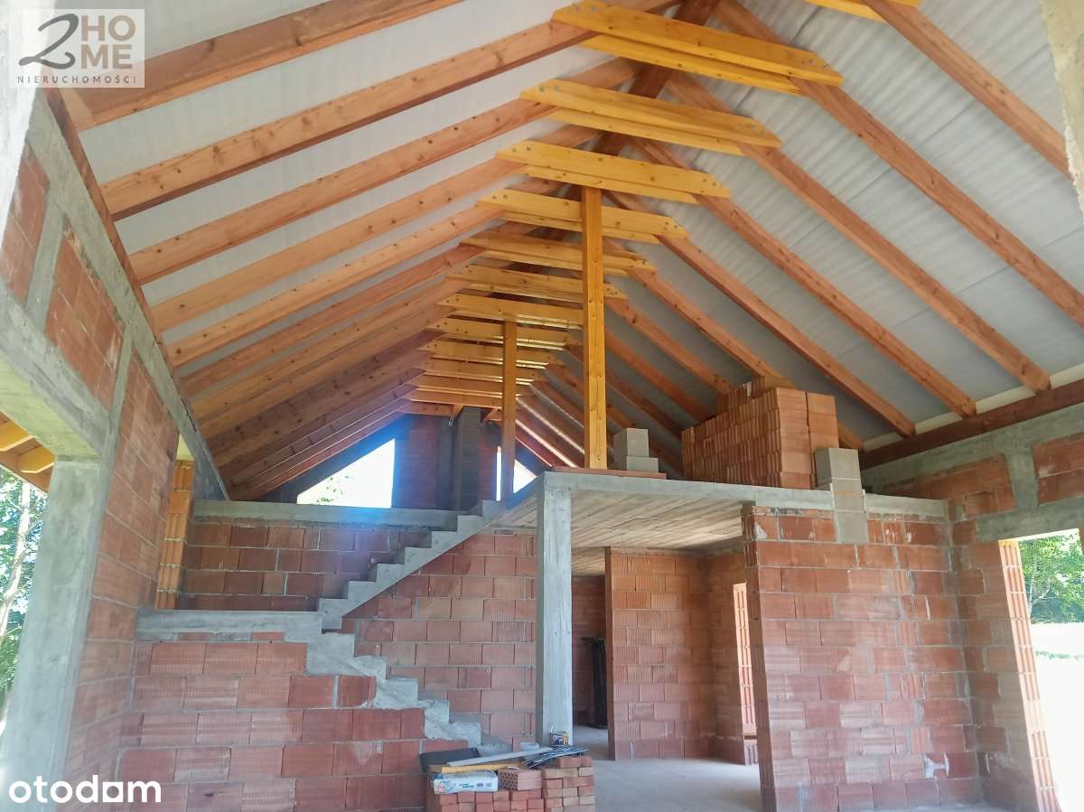 Dom w stanie surowym otwartym w 
Gębiczynie-4