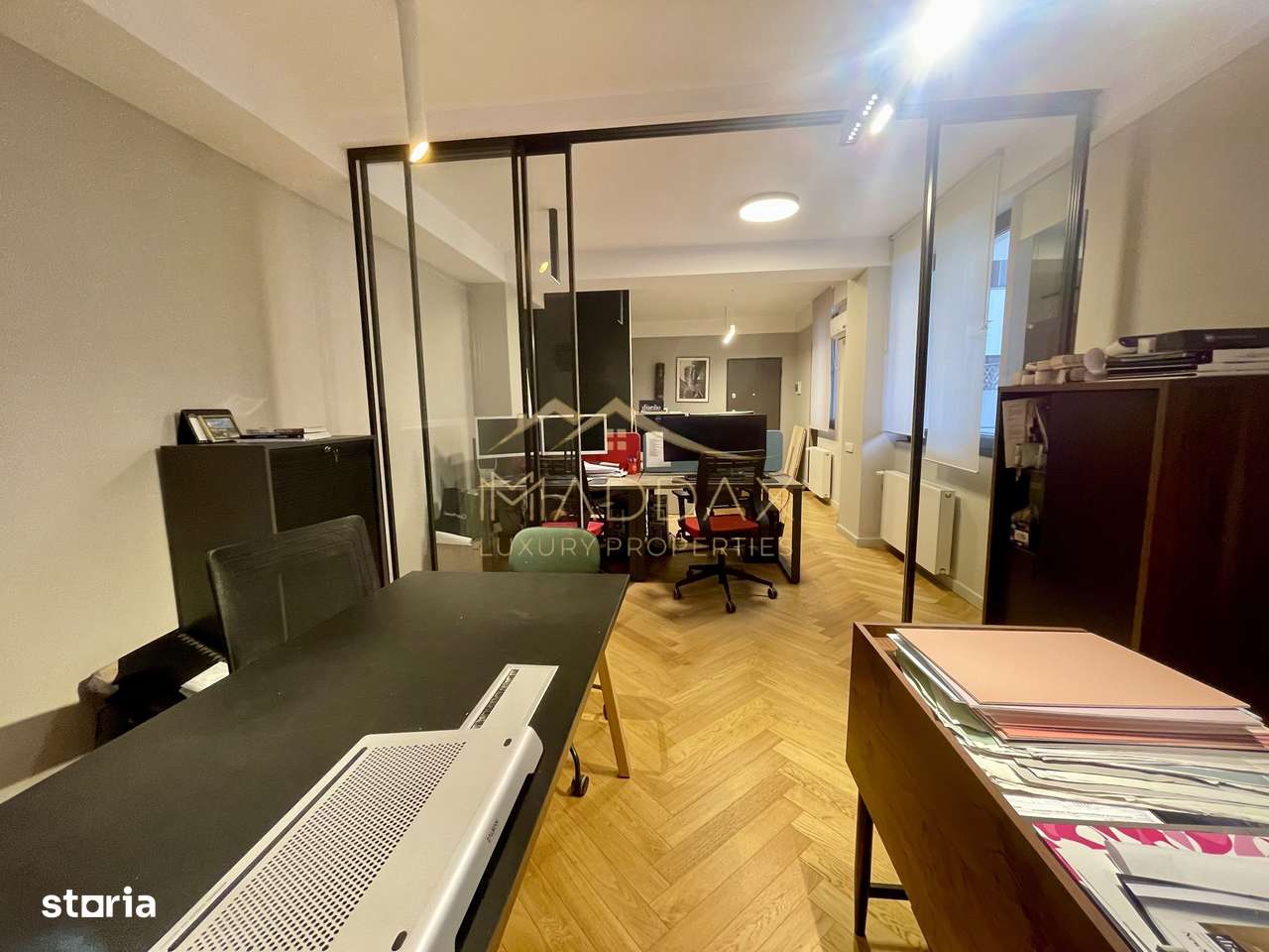 Duplex 3 camere//Birou***Showroom***DOMENII//PARTER+ Demisol-18