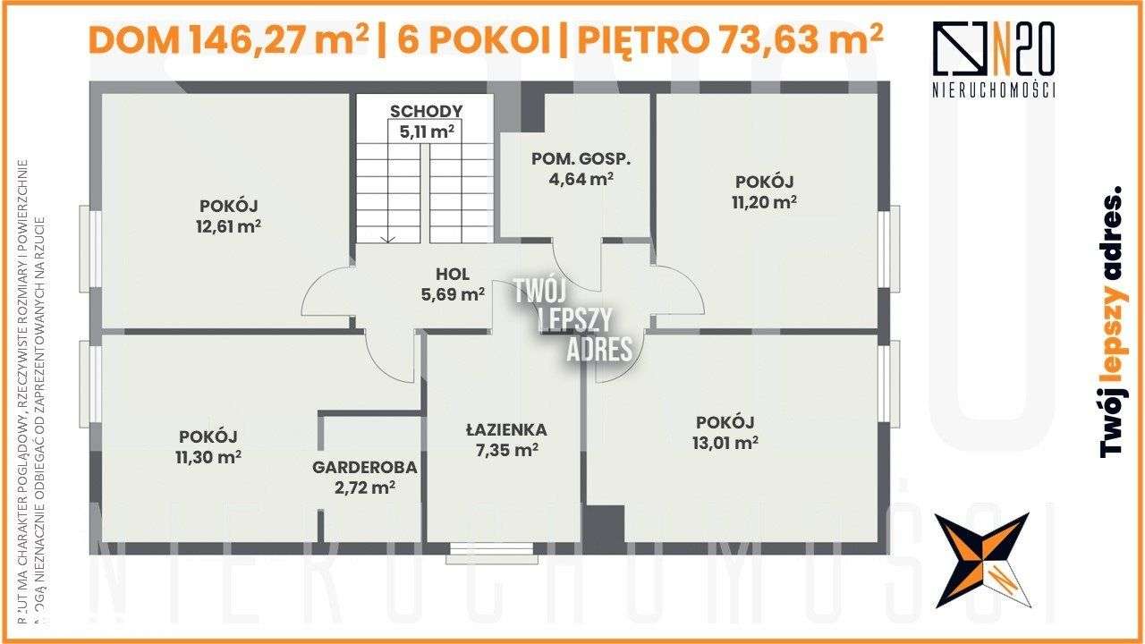 Nowe domy pod Wieliczką 6 pokoi z garażem - Pełny obrazek: 5/20