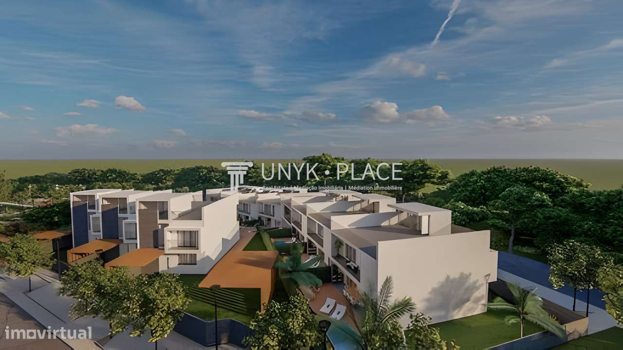 Moradia T3 em Projeto com Piscina Privada-5