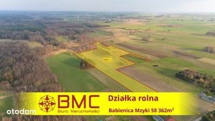 Działka rolna 5,83ha Babienica Mzyki